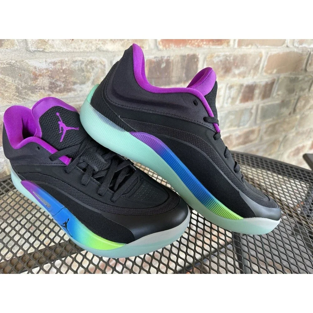 Jordan Zion 4 “Why Not” Noah Basketball Shoes Men’s Size 8.5 Glow In Dark NWOB